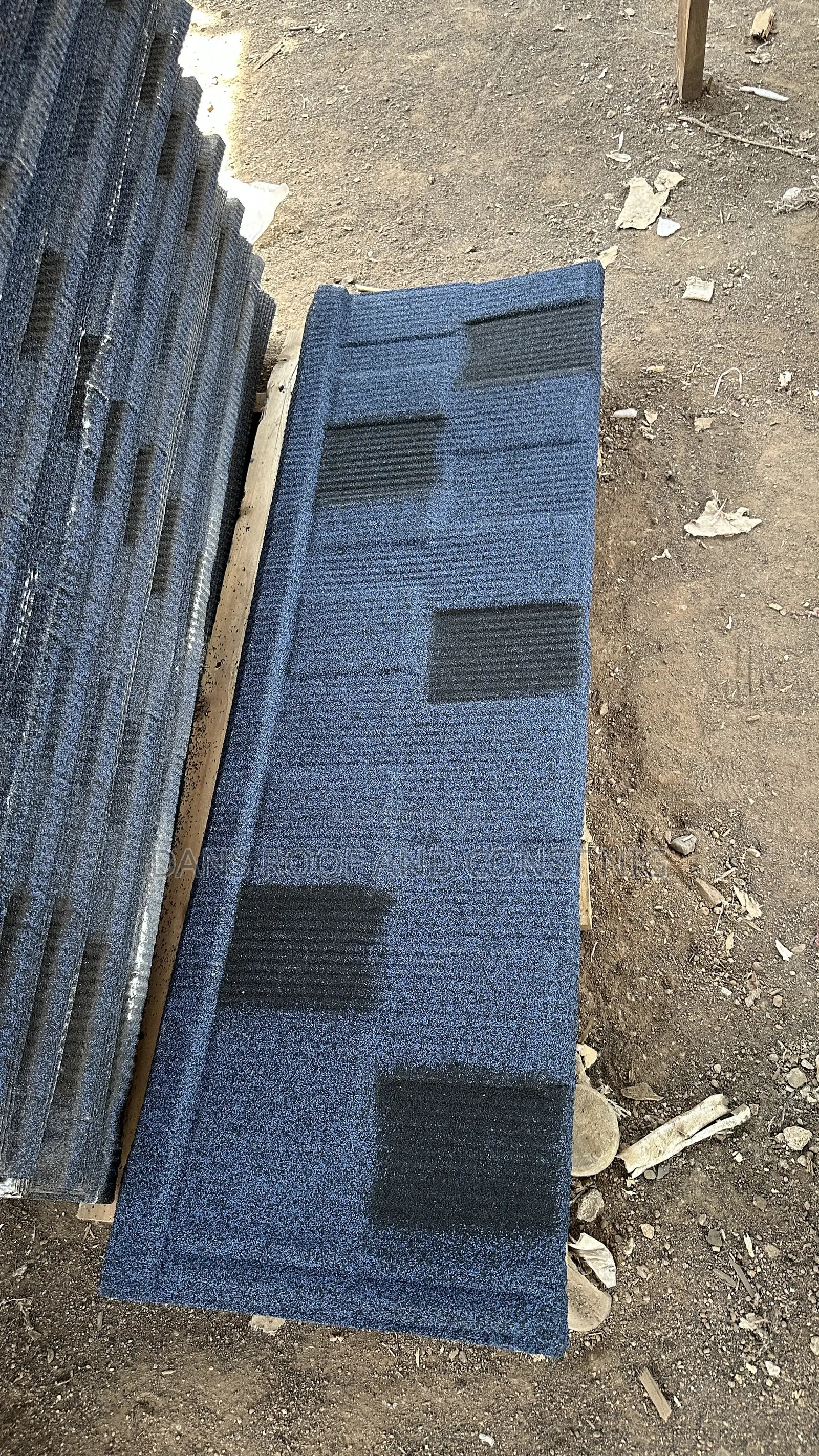 Blue Shingle Stone Coated