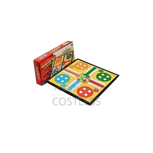 Packetable Small Size Fordable Ludo Game With Dice