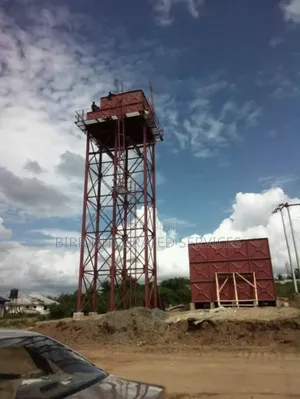 Braithwaite Pressed Steel Water Tank And Stanchion