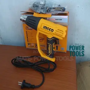 Ingco Heat Gun 2000w With 3 Pcs Nozzle 1 Scraper