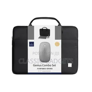 Wiwu Genius Combo Set Laptop 3 in 1 Sets Laptop Bags Mouse Mouse Pad