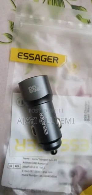 Essager 89W Car Charger.