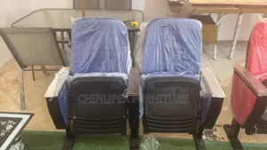 Auditorium 2 Seaters Chairs With Writing Pad