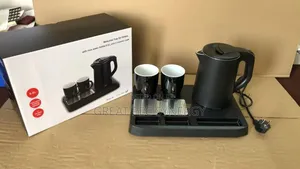 Stainless Steel Kettle and Hotel Tray