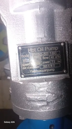 Ooriginal Brand New Hot Oil Pumps 3inches by 2inches