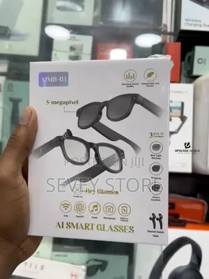 Ai Camera Smart Glasses- Up To 10 Hours Playback Time- 4gb Storage