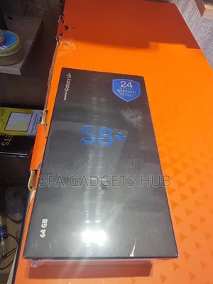New Samsung Galaxy S8 Plus 128 GB Black