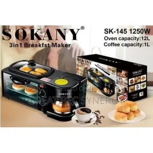 Sokany 3 In 1 Breakfast Maker