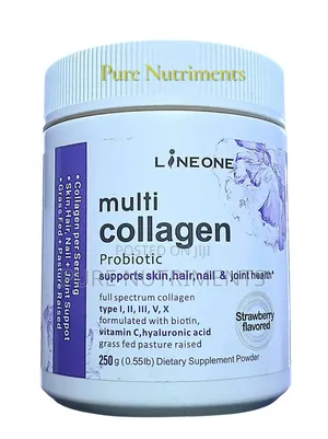 Lineone Multi Collagen Probiotic Powder 250g – Skin, Hair Joint