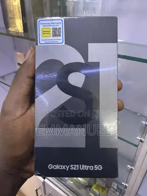 New Samsung Galaxy S21 Ultra 5G 256 GB Silver