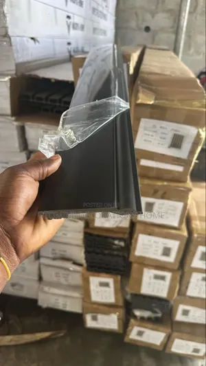 Black PVC Skirting