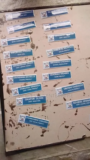 Company Custom Name Tag