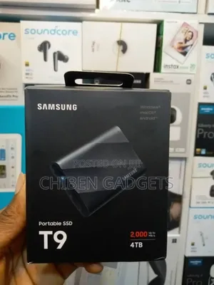 Samsung T9 Portable SSD 4tb , Usb 3.2 Gen 2x2 Upto 2000mbps