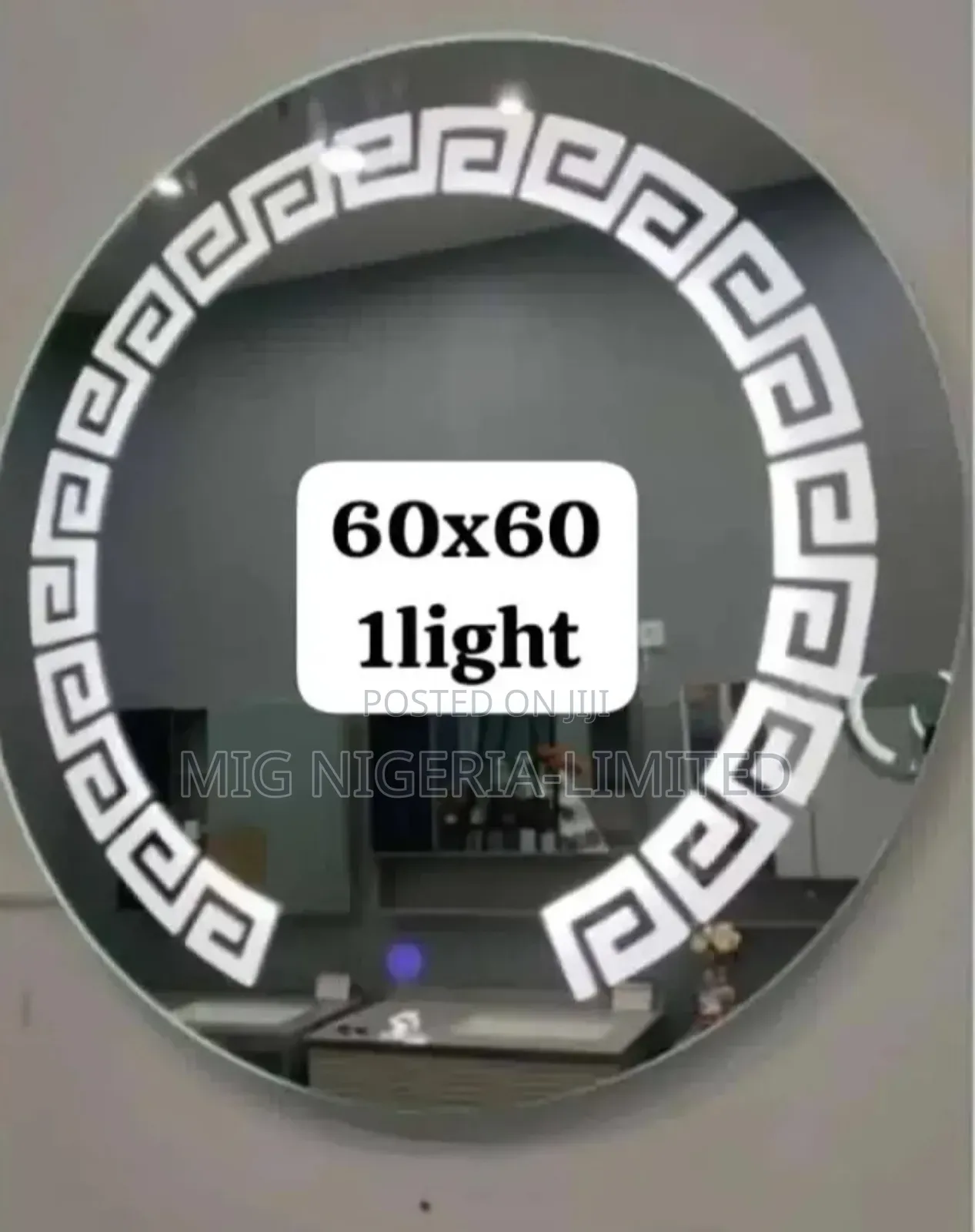 Imported Led Tempard Bathroom Plain Mirror Mirror
