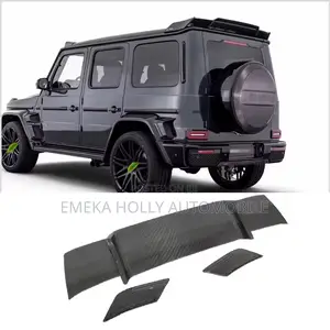 Mercedes G-Class Gloss Black B-Style Rear Roof Spoiler Extension