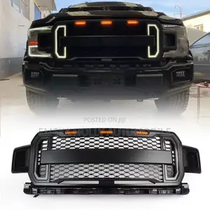 Premium Ford F-150 Raptor Face Front Grille With Led Lights (Mushin)