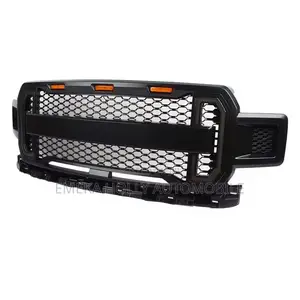 Premium Ford F-150 Raptor Face Front Grille With Led Lights (Mushin)