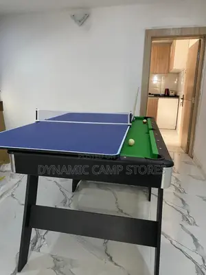 6ft 2 In 1 Snooker With Table Tennis