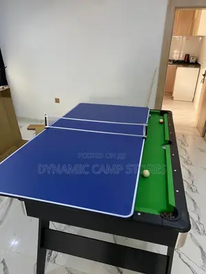 Foldable 6ft Snooker With Table Tennis Top