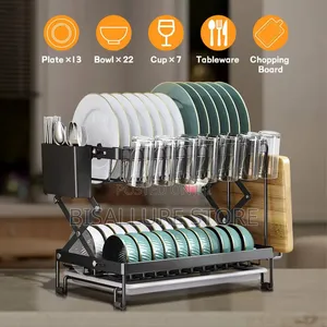Collapsible Plate And Dish Rack