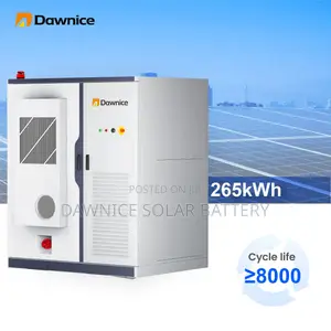 265kwh Hybrid Pv+Dg Energy Storage Battery for Industry