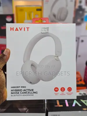 H628bt Hybrid Active Noise Canceling Headphones by Havit