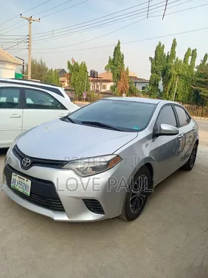 Toyota Corolla 2014 Silver