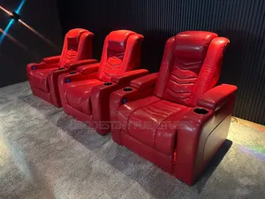 M G Nova Edge Premium Cinema Sofa (Basic Red)