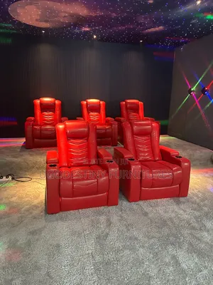 M G Nova Edge Premium Cinema Sofa (Basic Red)