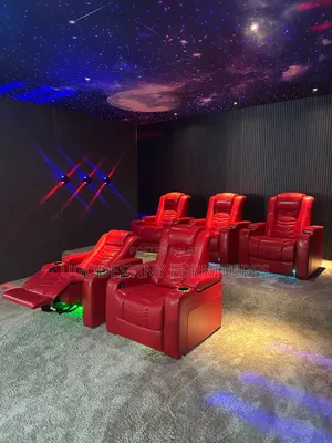 M G Nova Edge Premium Cinema Sofa (Basic Red)