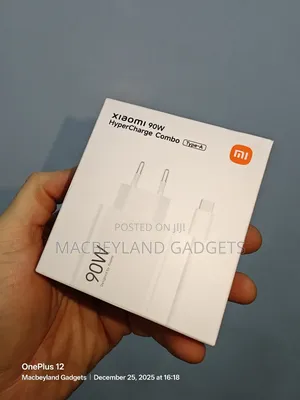 Original Oem Xiaomi 90 Watts Hypercharge Combo Type a Eu