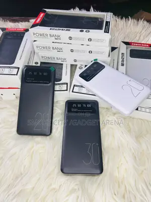 20,000mah and 30,000mah Fast Charging Power Bank Available
