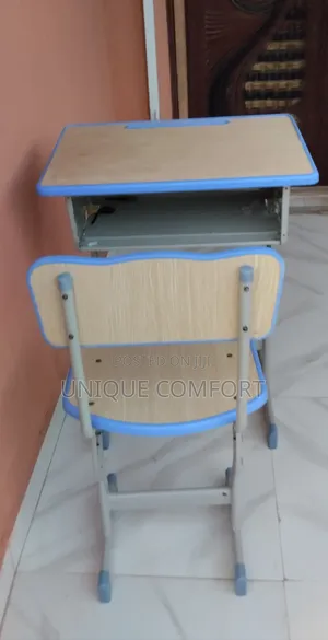 Foreign Student's Table With Chair