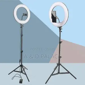 10 Iches Ringlights + Phone Holder 210cm Strong Adjustable