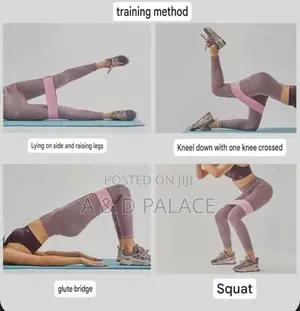 3pcs Legs Butts Lifting Yoga Resistant Band