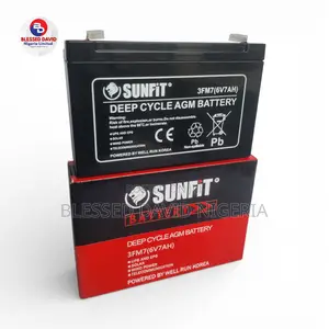 Sunfit 6v 7ah Replacement Battery 3fm7