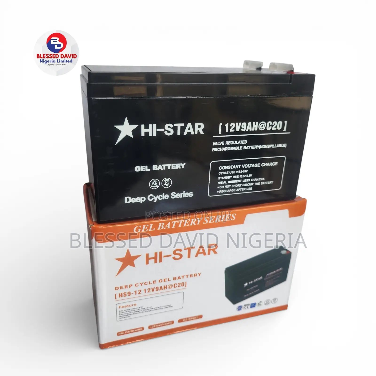 Hi-star 12v 9ah Replacement Battery