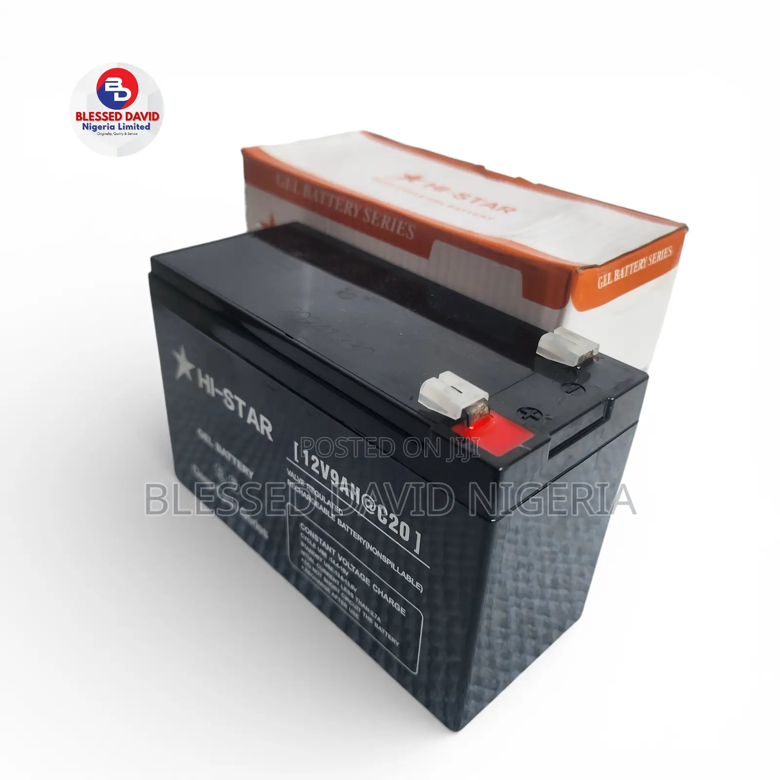 Hi-star 12v 9ah Gel Replacement Battery