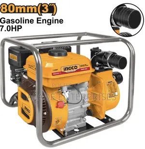 Ingco Gasoline Water Pump Petrol Engine 7hp 3.0 Inches