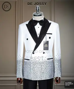 Italian Men's Luxury Ceremonies Double Breasted Suit