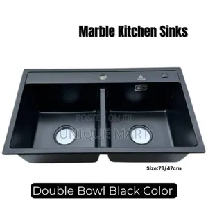 Acrylic Sink With Double Bowl
