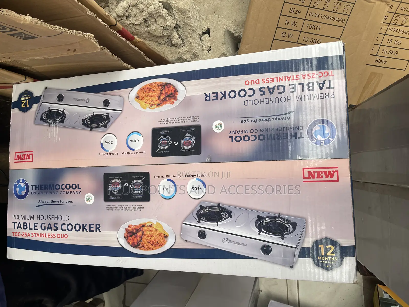 Thermocool Table Gas Cooker