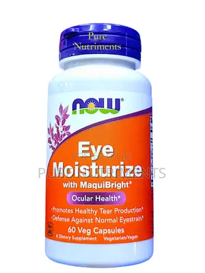 Now Eye Moisturize Capsules – Dry Eye Ocular Health- 60 Veg Capsules