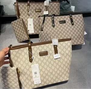 2in1 Ladies Leather Hand Bag