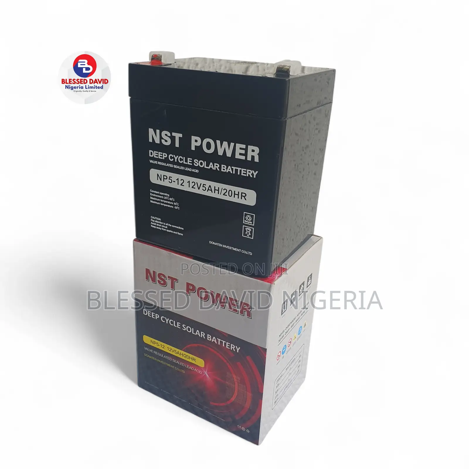 NST 12v 5ah Replacement Battery