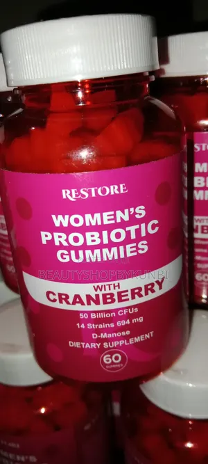Women's Probiotic Gummies With Cranberry