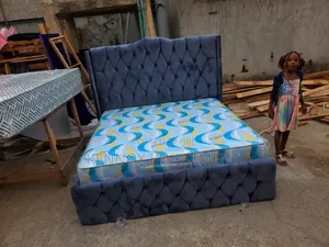 High Quality Upholstery Bedframe and Mattress