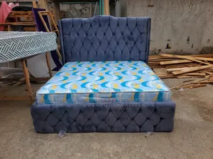 6 by 6 Best Selling Bedframe and 10inches Quanyou Healthlux Mattress