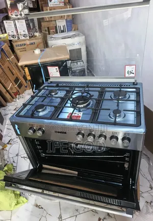 Original Bosch ( Blueflame Light) Standing 5 Gas Burners 90cm Copper