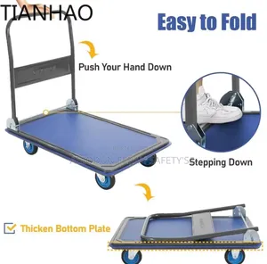 Original Quality Heavy Duty Hand Foldable Trolley 300kg